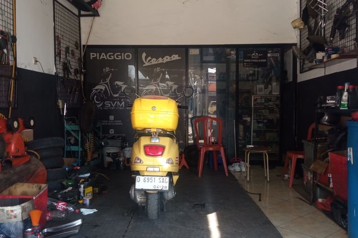 Bengkel SVM Jadi Solusi Vespa Matic di Cibubur, Paket Servis Mulai Rp 200 Ribuan